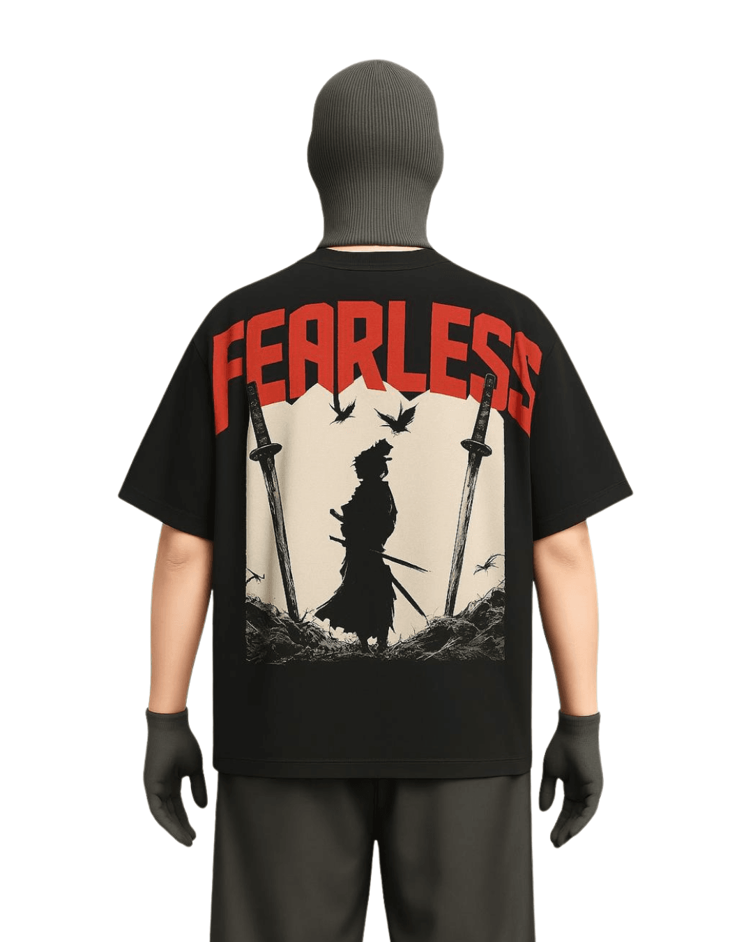 FEARLESS SAMURAI TEE - The Hype Verse