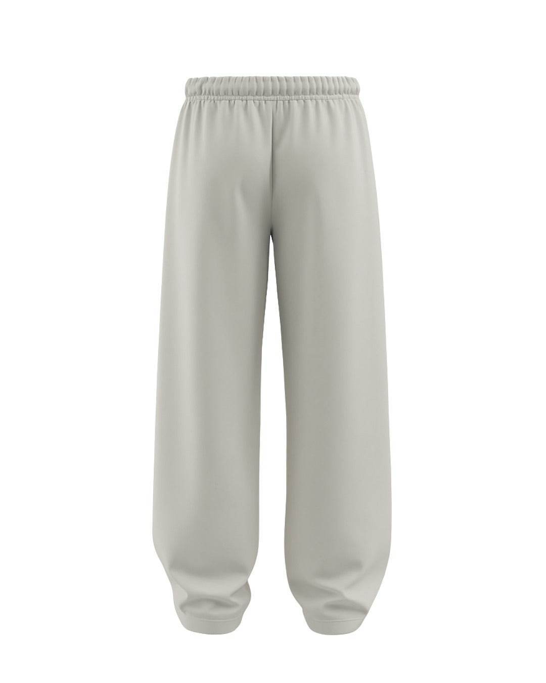 LATTE BEIGE STRAIGHT FIT BAGGY PANTS - The Hype Verse